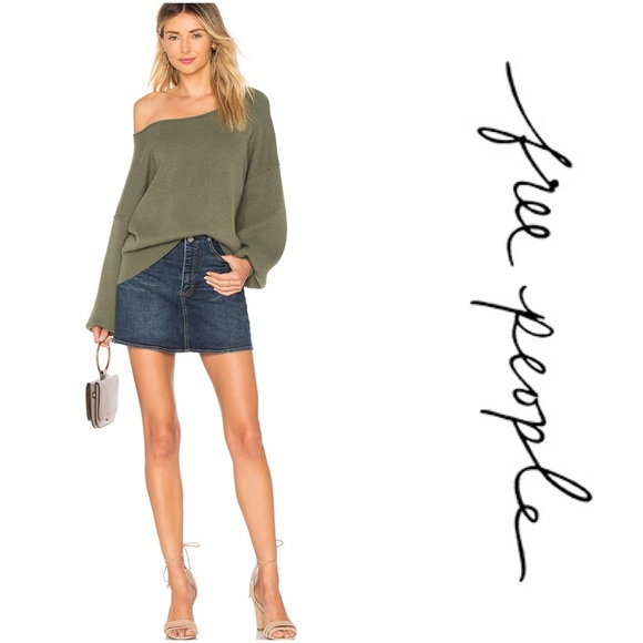 Free People Shadow Sweater - MOSS - Picture 3 of 6